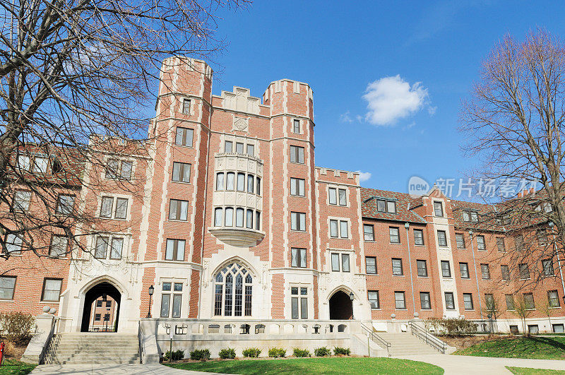 经典建筑普渡大学Cary Quadrangle学生宿舍楼